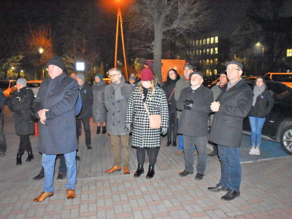 OSTRZESZÓW: Wiec poparcia dla Ukraińców
