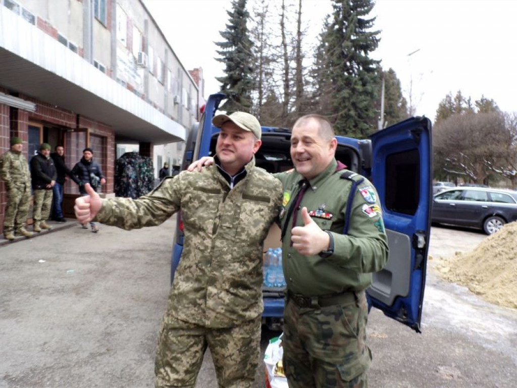 Nasi harcerze zawieźli dary na Ukrainę