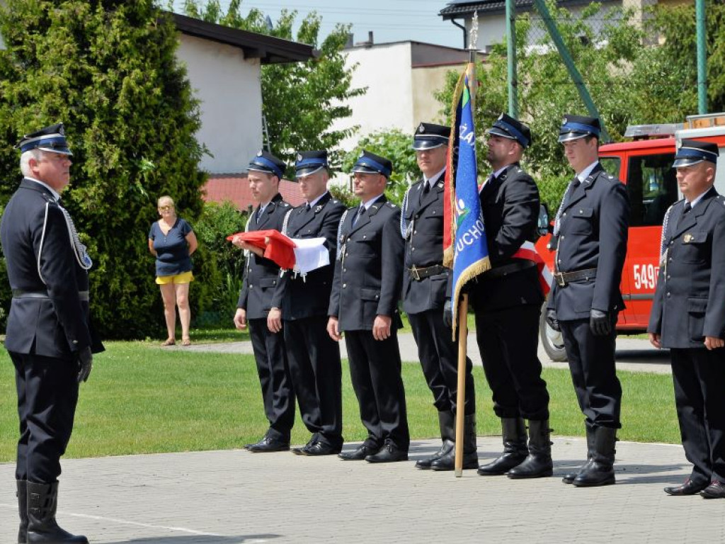 DORUCHÓW: Uroczyste przekazanie średniego samochodu ratowniczo-gaśniczego (ZDJĘCIA)