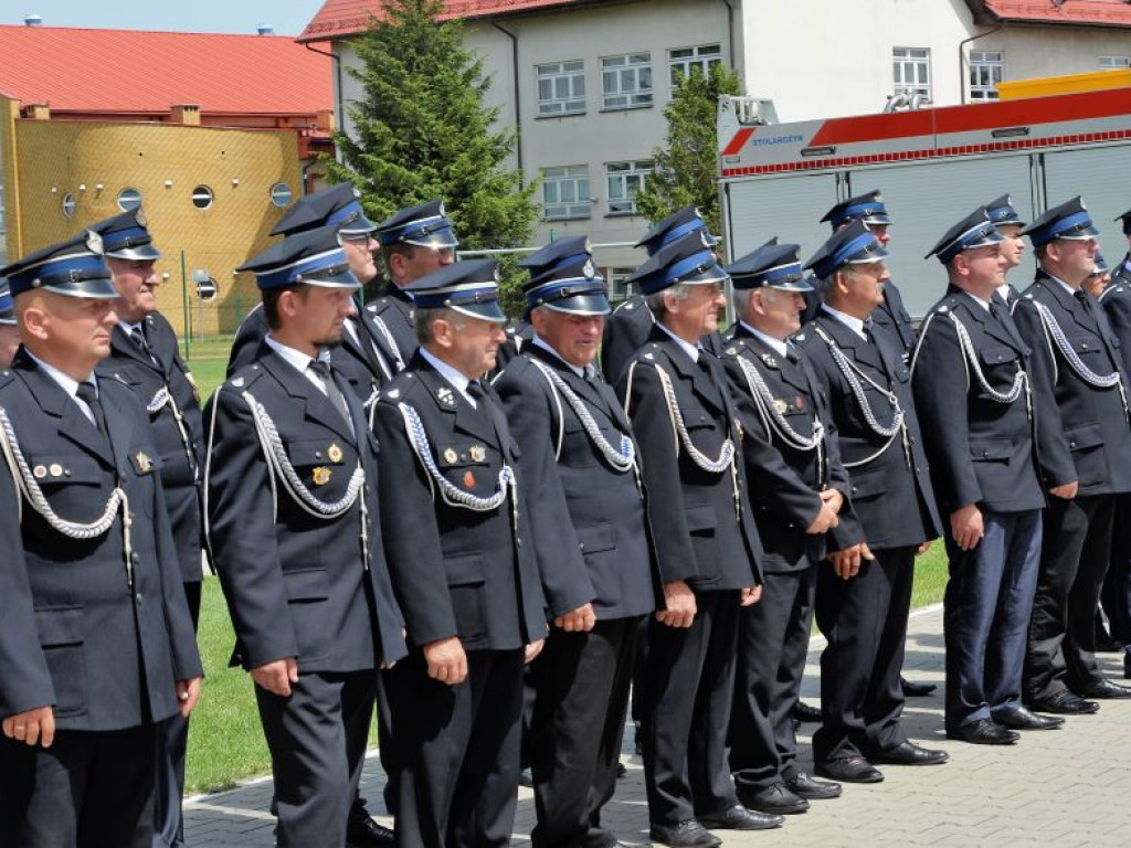 DORUCHÓW: Uroczyste przekazanie średniego samochodu ratowniczo-gaśniczego (ZDJĘCIA)