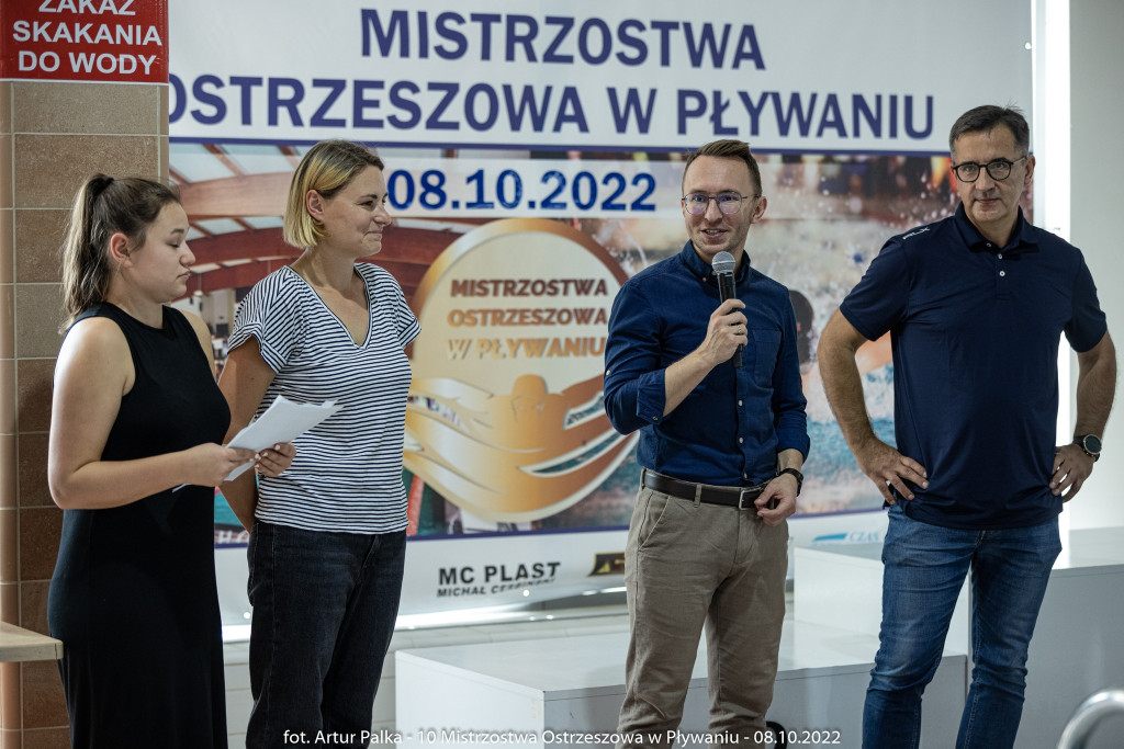X Ogólnopolskie zawody pływackie w Ostrzeszowie