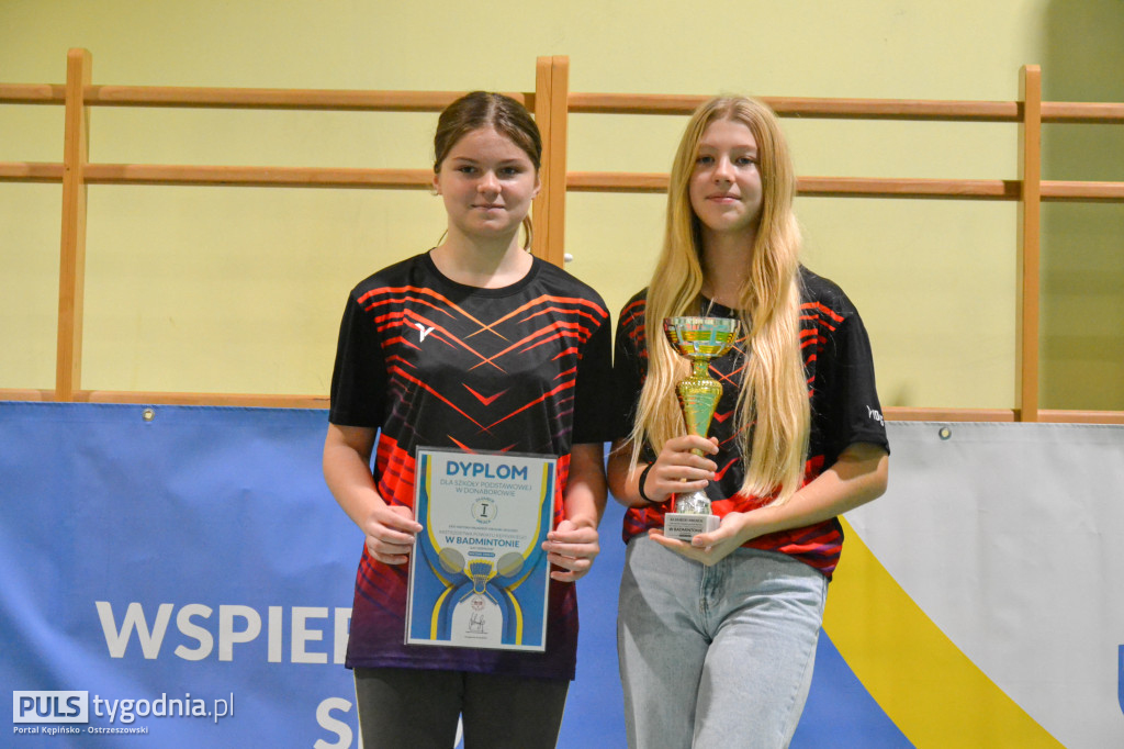 Donaborów badmintonem stoi