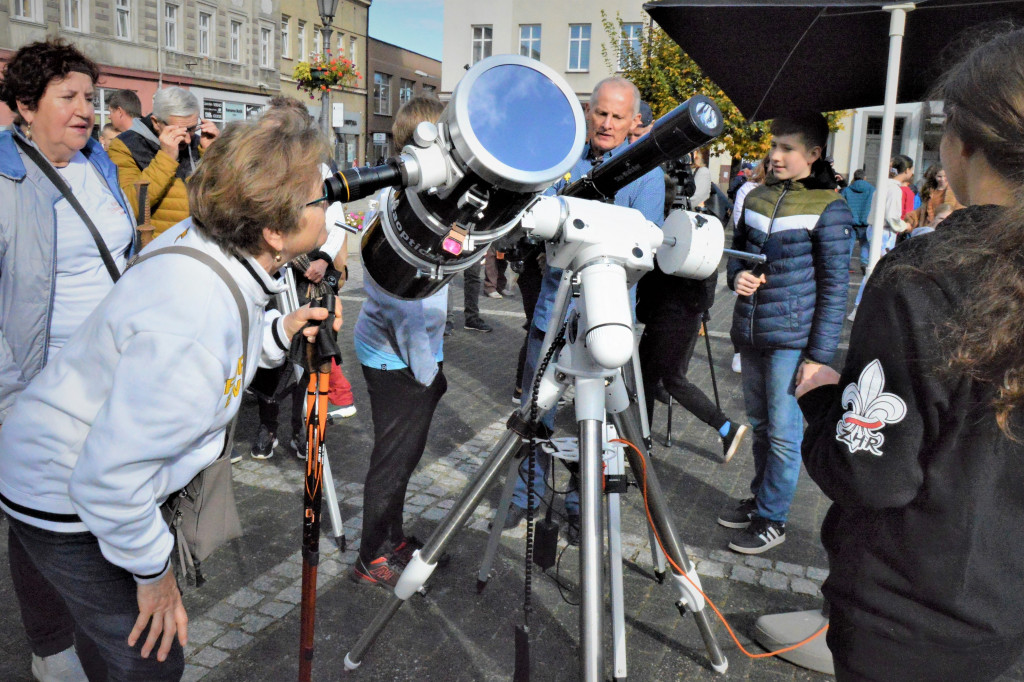 Zaćmienie słońca w Ostrzeszowie
