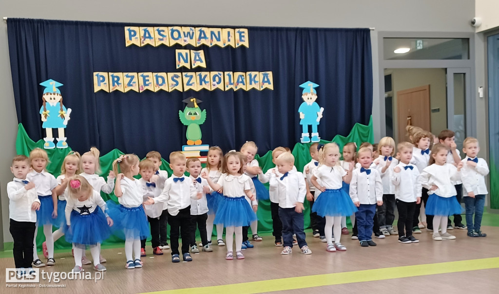 Pasowanie na przedszkolaka w Kraszewicach