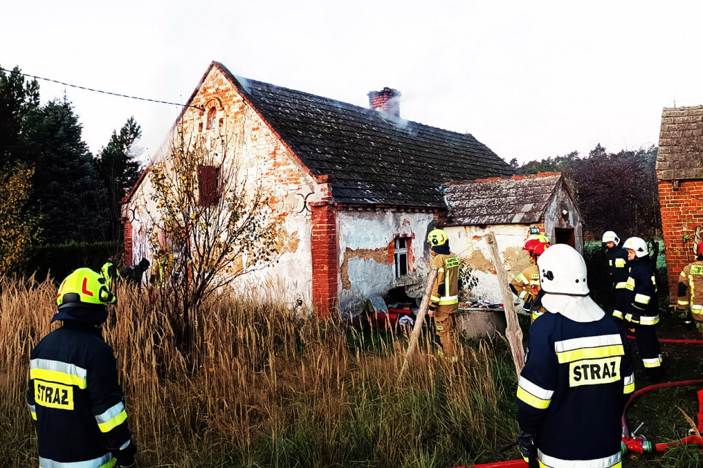 Pożar w Mariance Mroczeńskiej