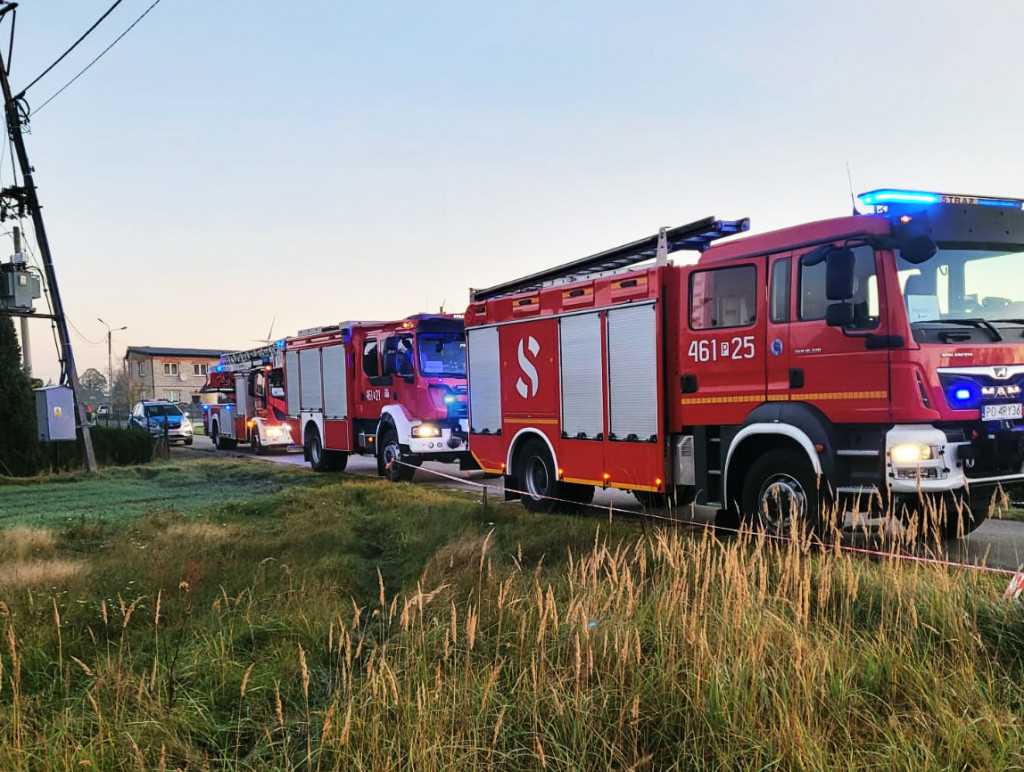Pożar w Mariance Mroczeńskiej