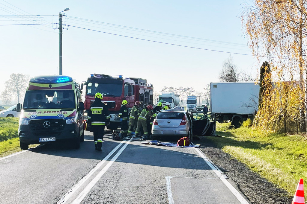 Śmiertelny wypadek w Giżycach