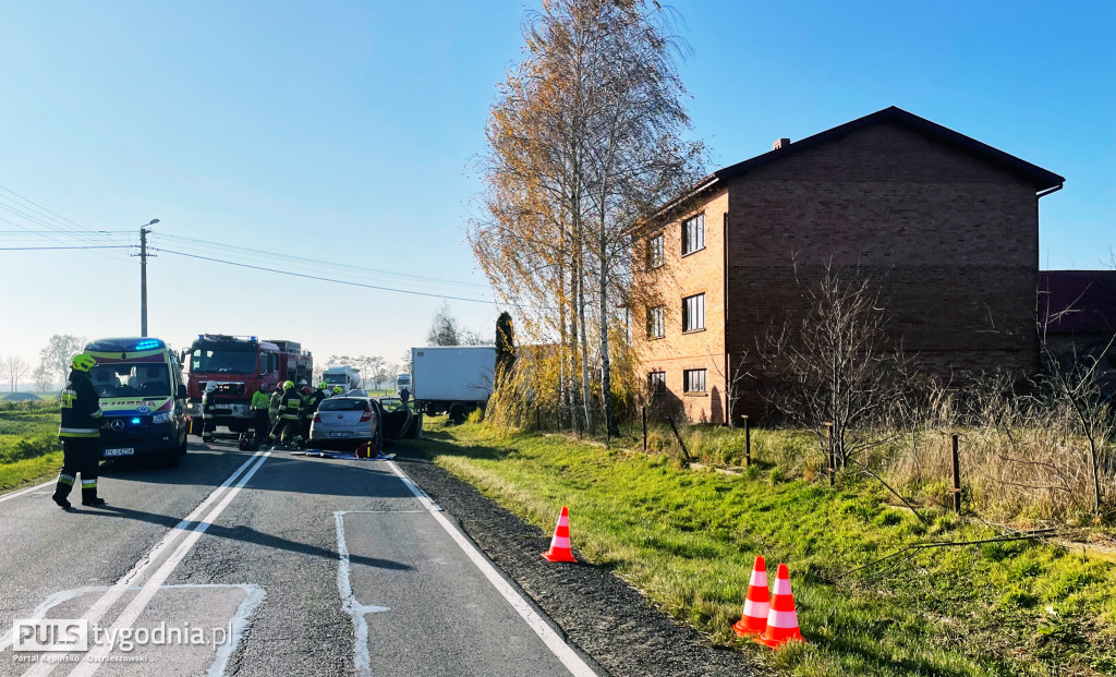 Śmiertelny wypadek w Giżycach