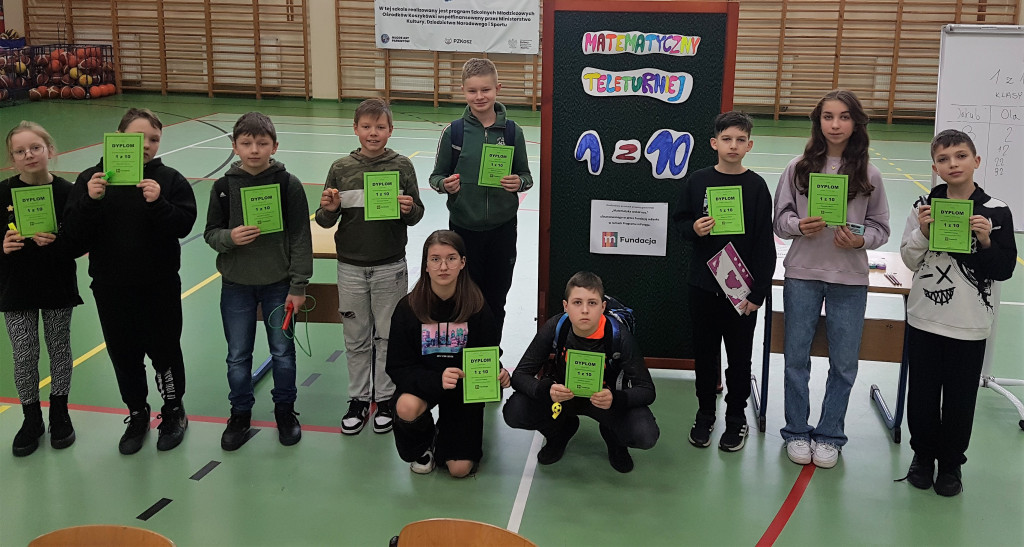 ,,1 z 10'' w szkole w Kraszewicach