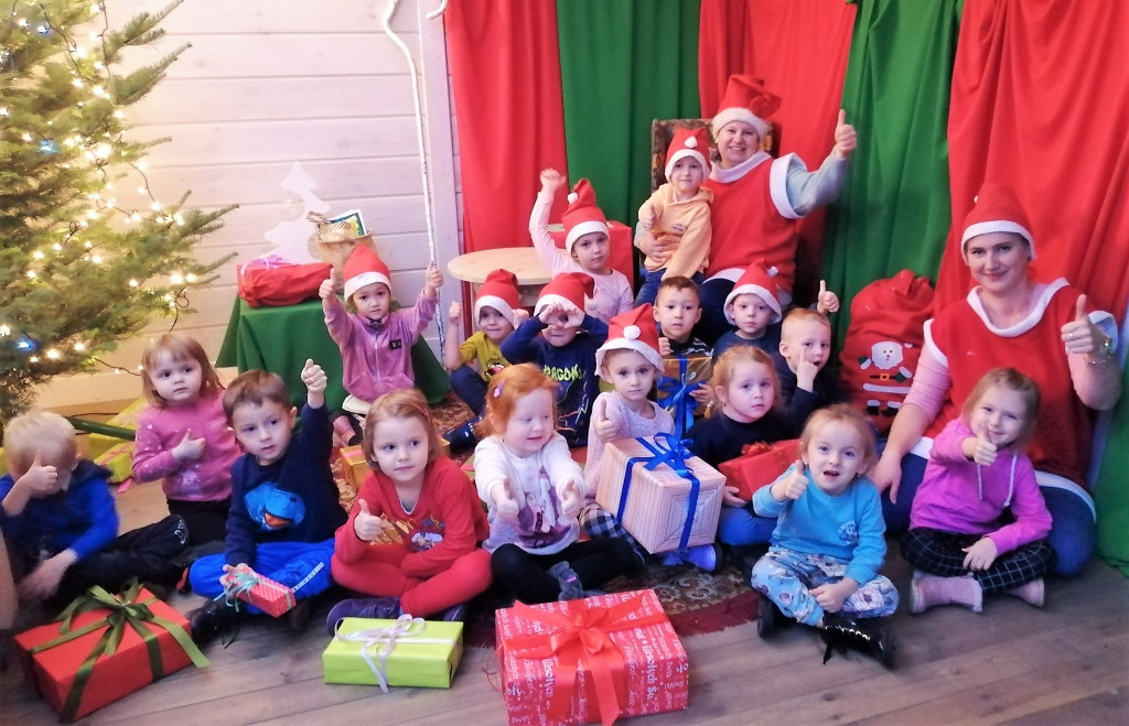 Świąteczne przygotowania przedszkolaków