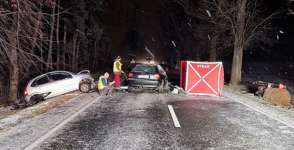42-letni kierowca zginął na drodze