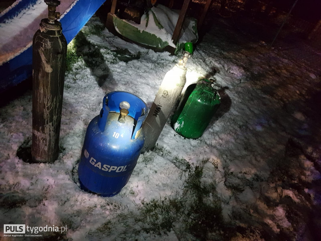 Pożar budynku mieszkalnego