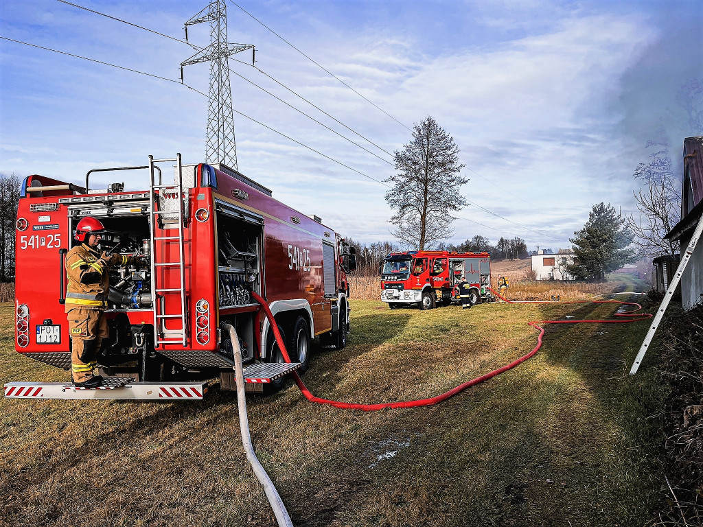 Pożar w Siedlikowie