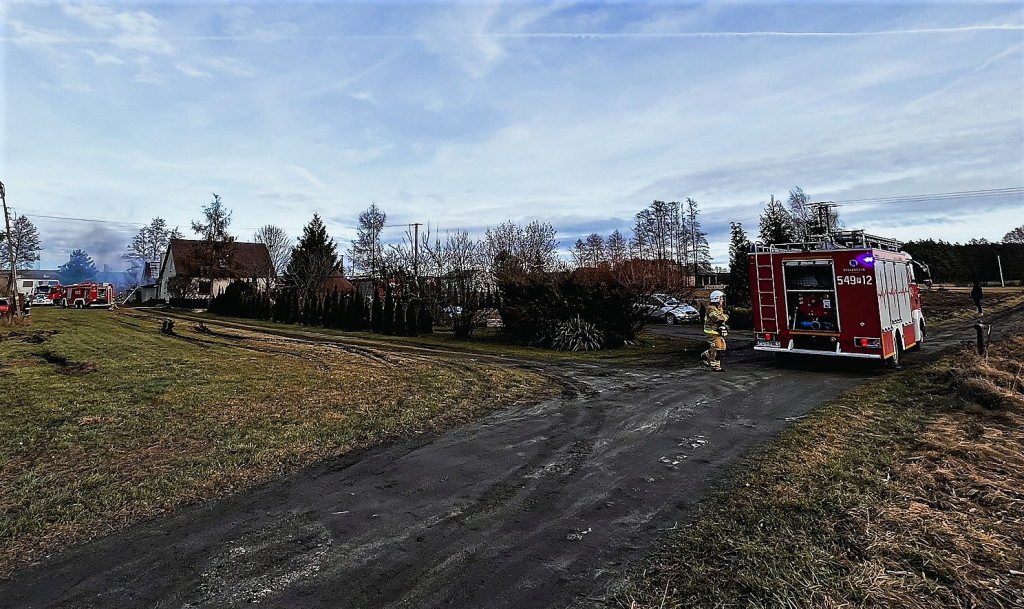 Pożar w Siedlikowie