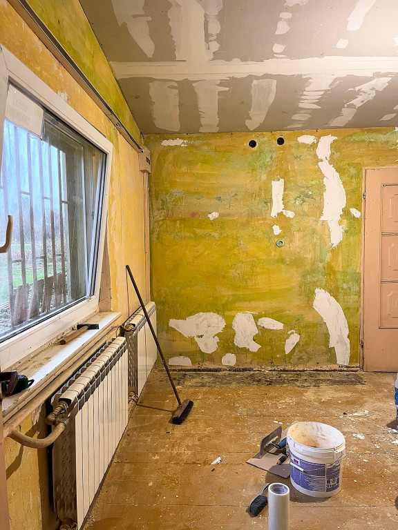 Trwa remont grabowskiej harcówki