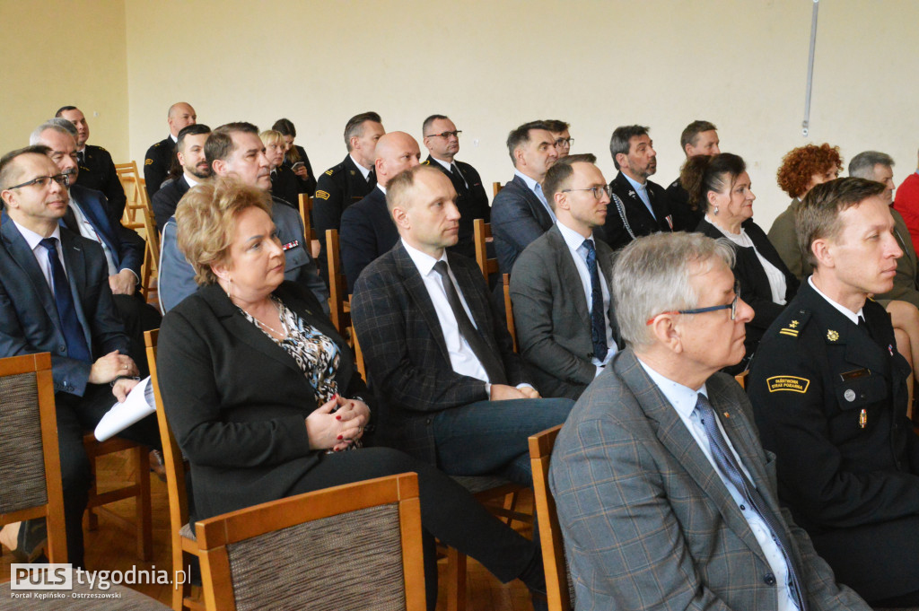 Roczna narada KP PSP w Ostrzeszowie