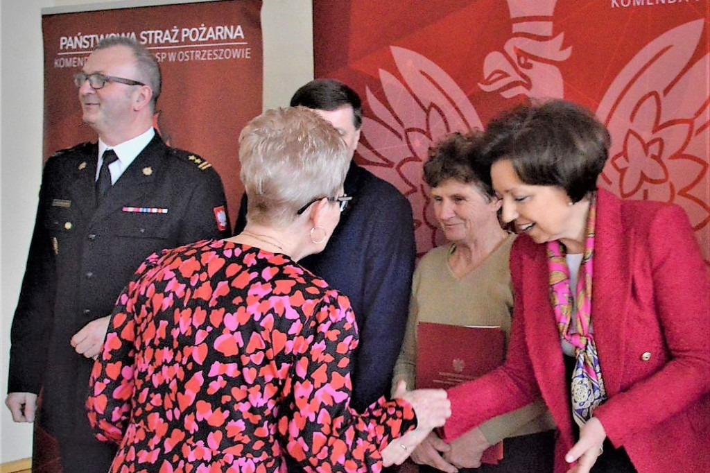 Listy gratulacyjne dla jednostek OSP