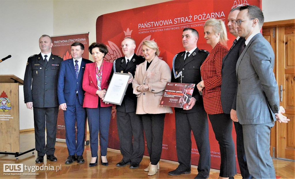 Listy gratulacyjne dla jednostek OSP