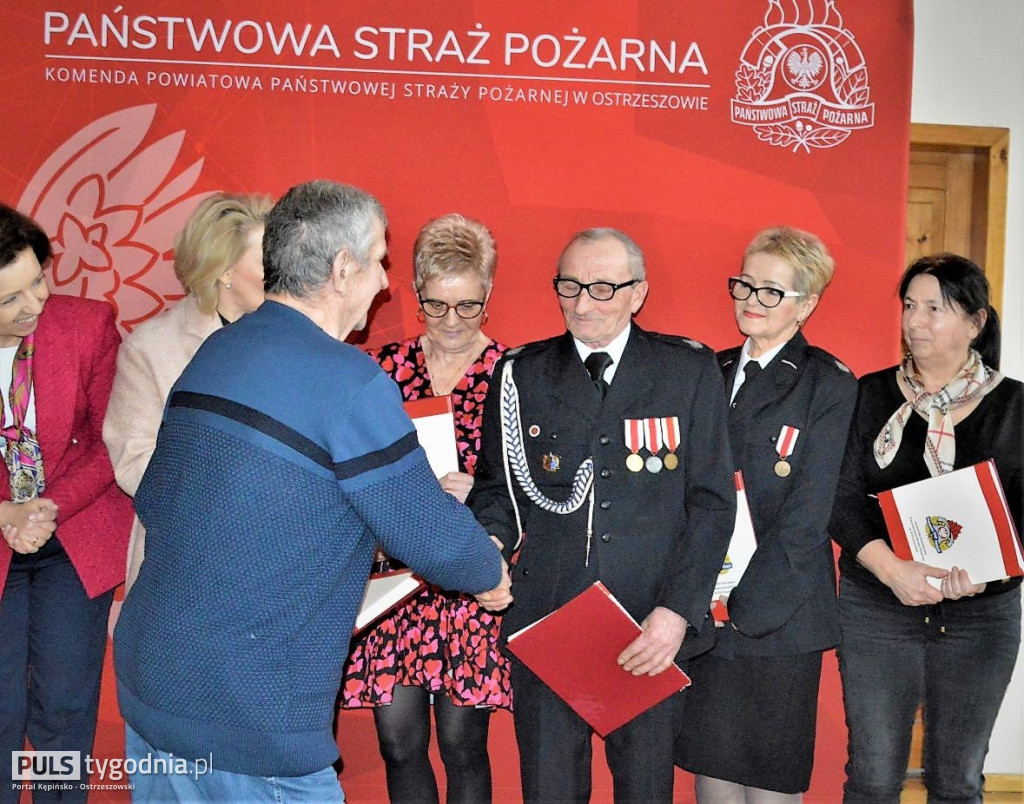 Listy gratulacyjne dla jednostek OSP