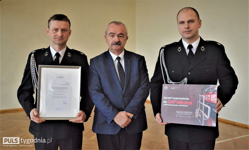 Listy gratulacyjne dla jednostek OSP