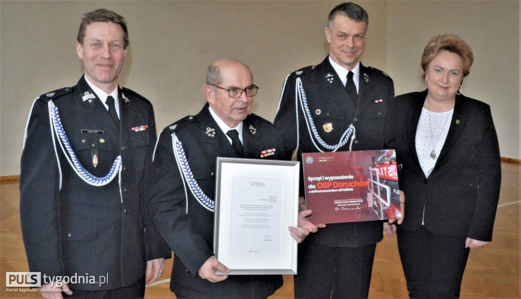 Listy gratulacyjne dla jednostek OSP