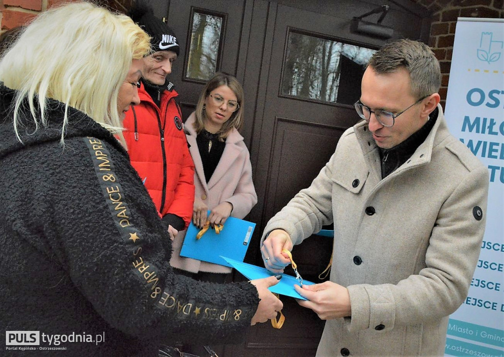 Burmistrz wręczył klucze do mieszkań