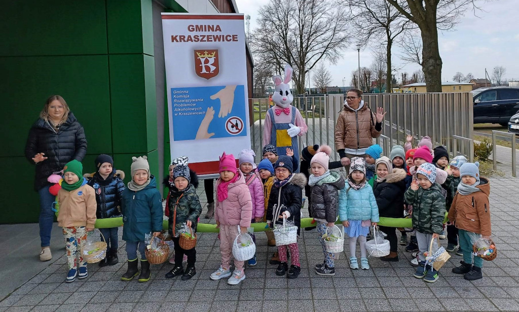 Wielkanocny Zajączek przykicał do Kraszewic