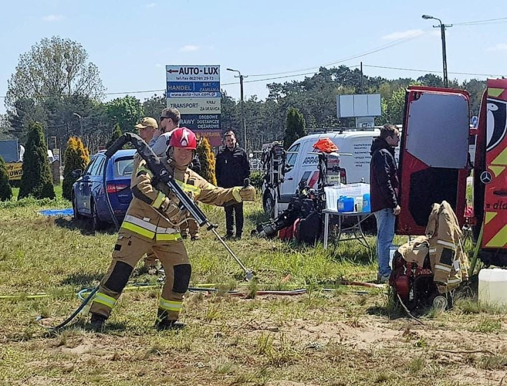 Warsztaty z gaszenia pożarów