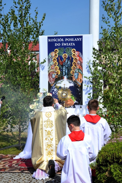 Uroczystość Bożego Ciała w Mikstacie