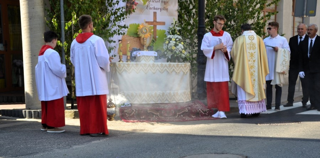 Uroczystość Bożego Ciała w Mikstacie