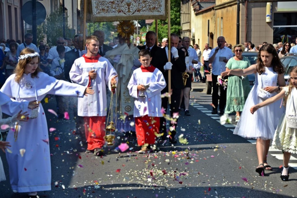 Uroczystość Bożego Ciała w Mikstacie