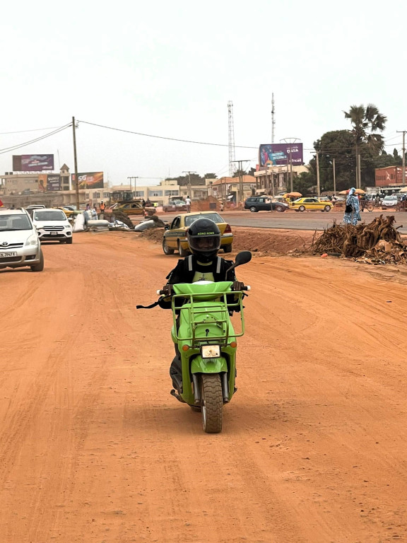 Wyruszyli z Doruchowa na motocyklach do Afryki