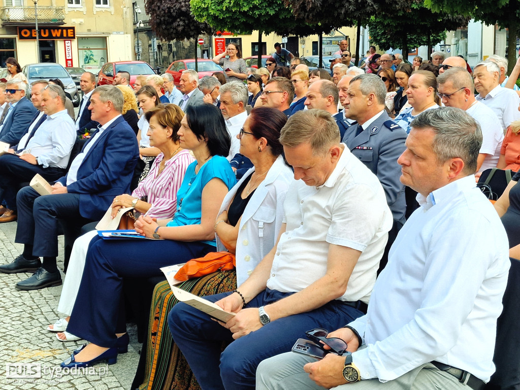 Odsłonięcie rzeźby T.P. Potworowskiego