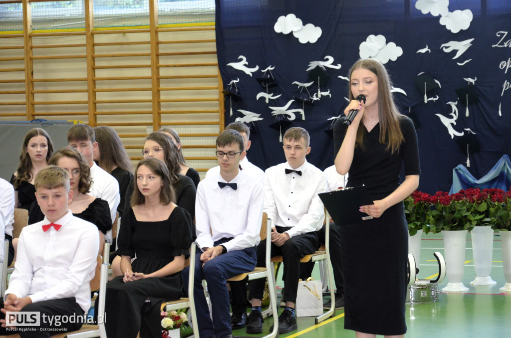 Pożegnanie klas ósmych w Kraszewicach