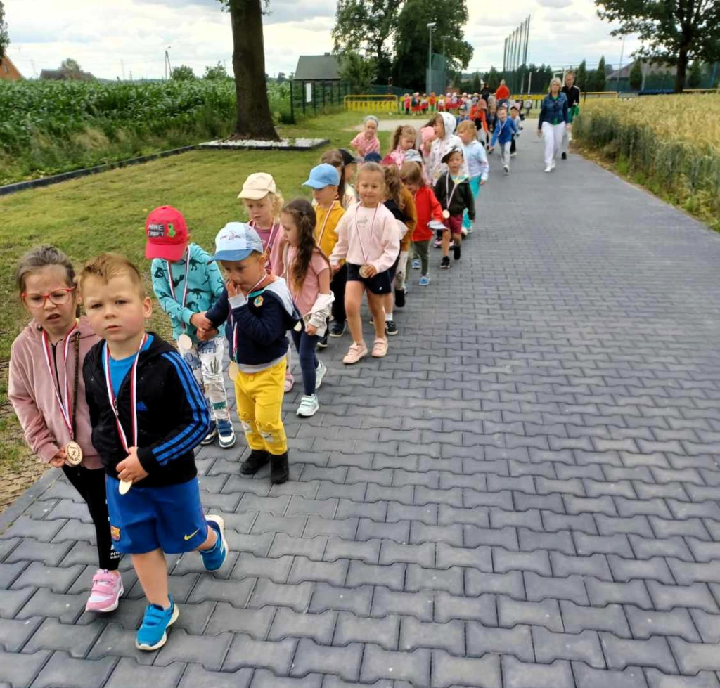 I Przedszkolna Spartakiada w Kraszewicach