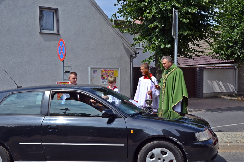 Święcili pojazdy w Mikstacie