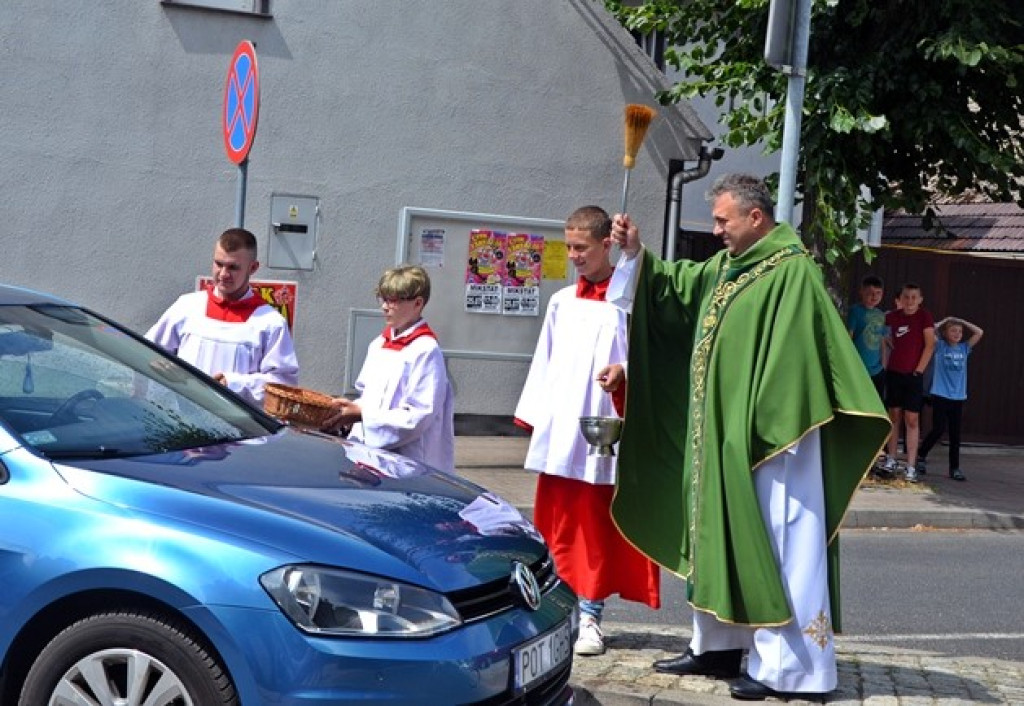 Święcili pojazdy w Mikstacie