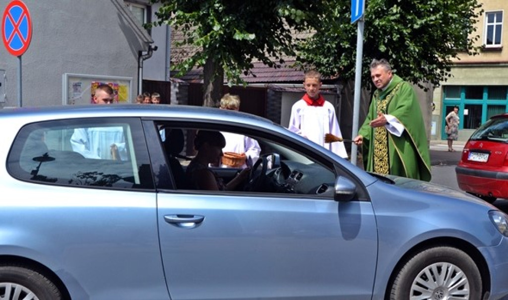 Święcili pojazdy w Mikstacie