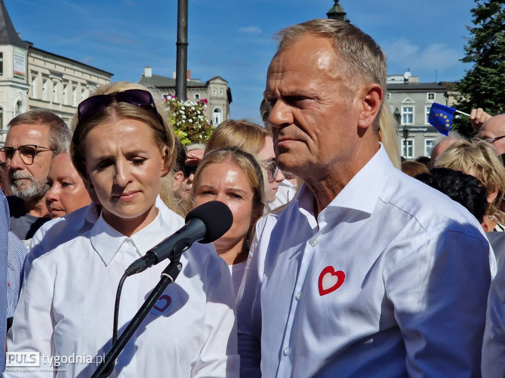 Donald Tusk w Kępnie