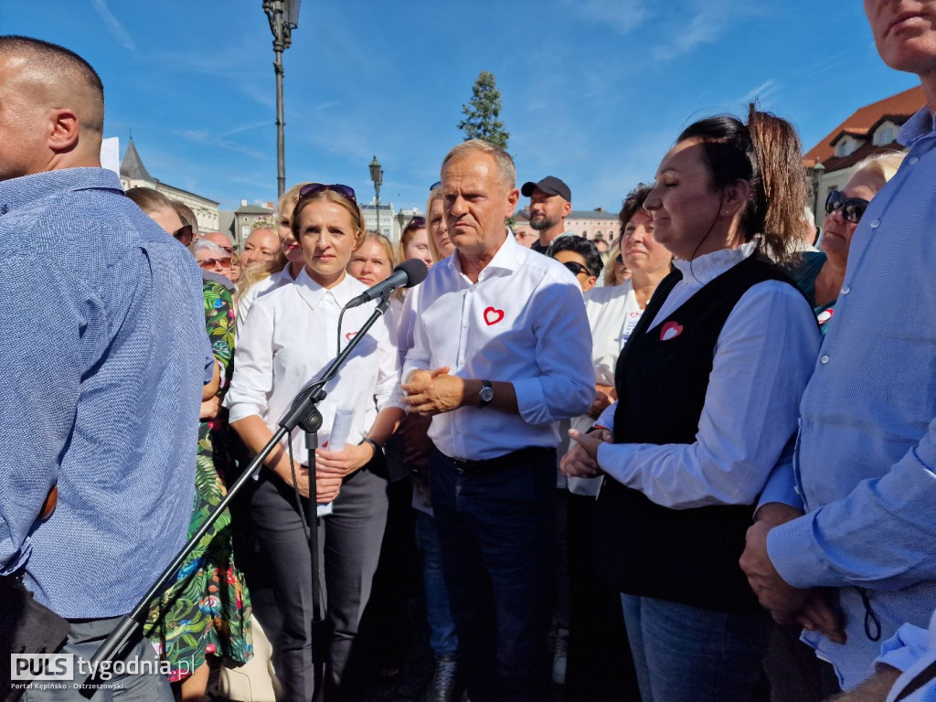 Donald Tusk w Kępnie