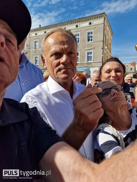 Donald Tusk w Kępnie