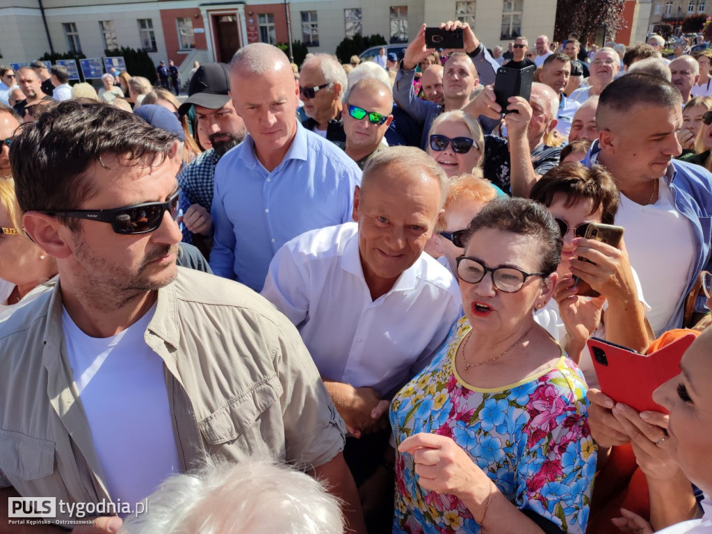 Donald Tusk w Kępnie