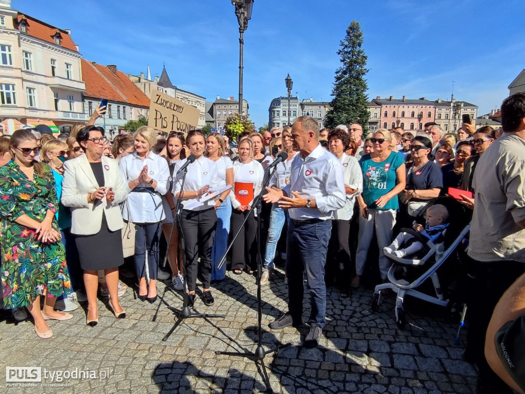 Donald Tusk w Kępnie