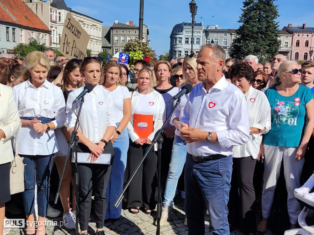 Donald Tusk w Kępnie