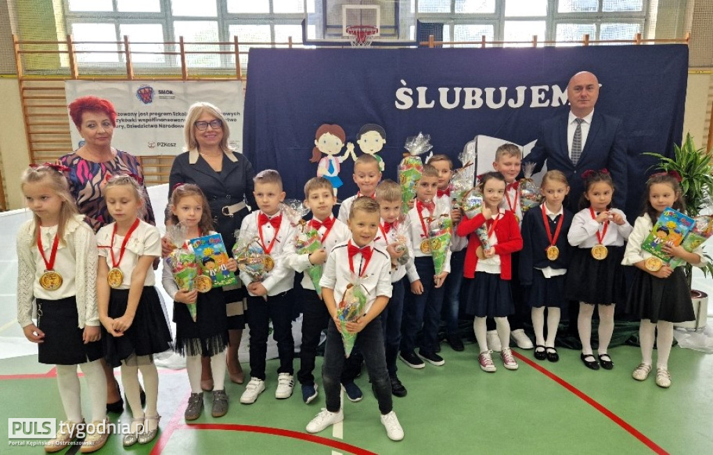 Pierwszaki z Kraszewic ślubowały
