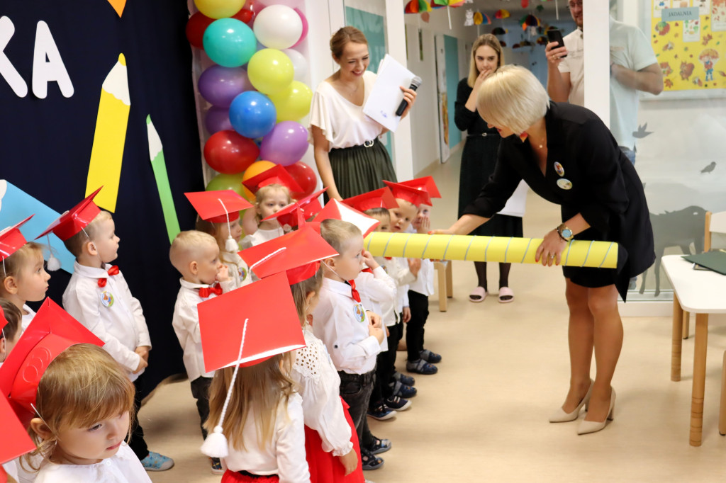 Pasowanie przedszkolaków w Czajkowie