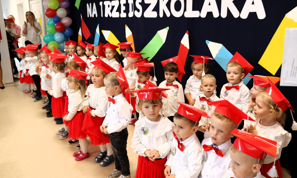 Pasowanie przedszkolaków w Czajkowie