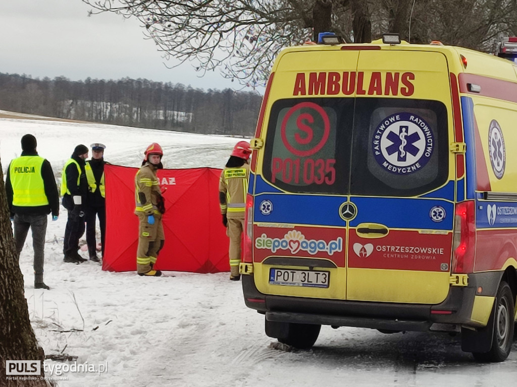 Śmiertelny wypadek w Olszynie