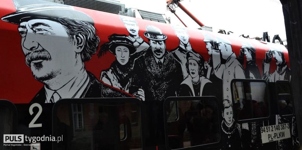 Pociąg Zwycięstwa wjechał do Ostrzeszowa