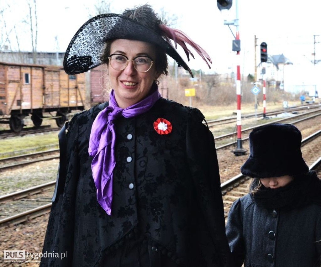 Pociąg Zwycięstwa wjechał do Ostrzeszowa